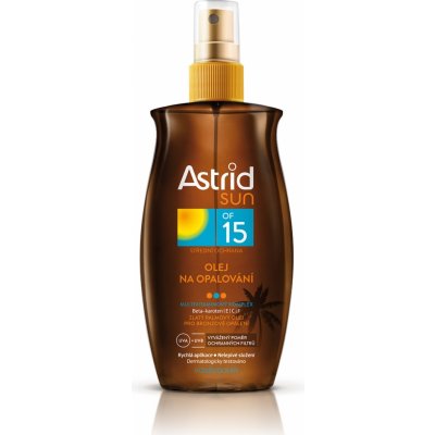 Astrid Sun Olej na opalování SPF15 200 ml – Sleviste.cz