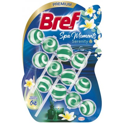 Bref Spa Moments Serenity tuhý WC blok 3 x 50 g – Zbozi.Blesk.cz