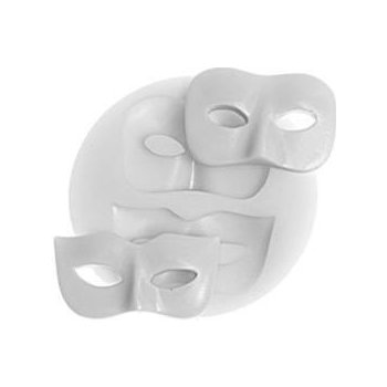 Silikomart forma na cukrovou hmotu SLK 223 2 masky na maškarní ples 50x25  mm Sugarflex Masks od 550 Kč - Heureka.cz