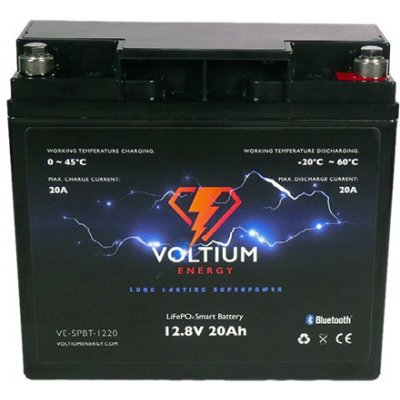 Voltium Energy VE-SPBT-1220 12.8V 20Ah – Hledejceny.cz
