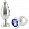 Anální kolík Metal Hard anální kolík diamant cristal malý 5.71 cm