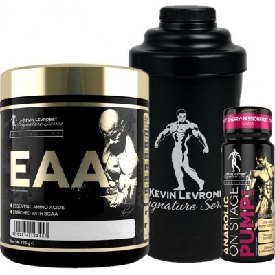 AKCE Kevin Levrone EAA 195 g + ZDARMA Šejkr 500 ml + 1x Shot 60 ml – Zboží Mobilmania