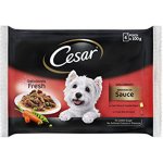 Cesar Selection v omáčce 4 x 100 g – Zbozi.Blesk.cz