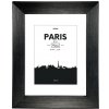 Klasický fotorámeček Hama rámeček plastový PARIS, černá, 15x21 cm