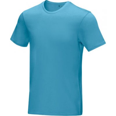Azurite pánské tričko s krátkým rukávem z organického materiálu GOTS NXT modrá