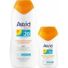 Kosmetická sada Astrid Sun hydratační mléko na opalování SPF20 200 ml + SPF10 100 ml dárková sada