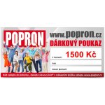 Popron.cz Dárkový poukaz ve výši 1500 Kč - Popron.cz