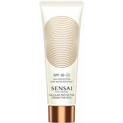 Sensai krém na opalování Silky Bronze Cellular Protective Cream For Face SPF30 50 ml