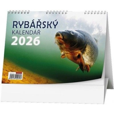 stolní Rybářský / 15cm x 21cm / BSC6-26 2026 – Zboží Mobilmania