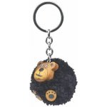 Přívěsek na klíče Dvěděti Dřevěná pompon Medvěd – Zboží Dáma