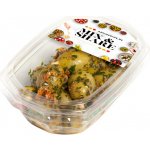 Ad Finedine Marinované zelené olivy plněné mandlemi s kořením Bruschetta 150 g – Zboží Dáma