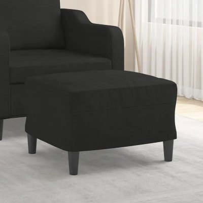 vidaXL Podnožka černá 60 x 50 x 41 cm textil - 11461.349283