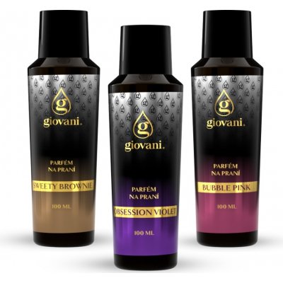 Giovani Koncetrovaný parfém na prádlo SWEET 3 x 100 ml – Zboží Dáma