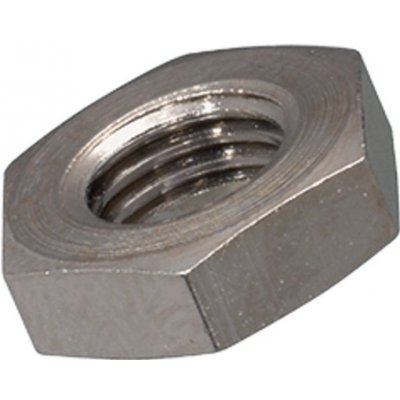 Matice šestihranná jemná elektro BN 3711 Matice nízká M12x0,75 BN 3711 MS NI (klíč 16, výška 2 mm) ELEKTRO-MATICE – Zboží Mobilmania