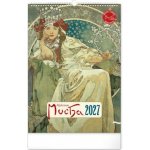 Nástěnný Alfons Mucha 2027 – Zboží Dáma