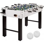 GamesPlanet Stolní fotbálek Glasgow 121x101x79 cm bílý M70126 – Zboží Mobilmania