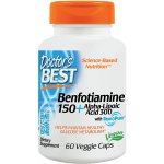 Doctor’s Best Benfotiamin 150 mg + Lipoic acid 300 mg 60 kapslí – Hledejceny.cz