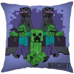 Jerry Fabrics Polštář Minecraft Mobs coming for you 40x40 – Zbozi.Blesk.cz