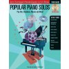 Noty a zpěvník Popular Piano Solos 3 Pop Hits, Broadway, Movies and More + CD