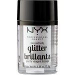 NYX Professional Makeup Glitter Goals třpytky na obličej i tělo 07 Ice 2.5 g – Sleviste.cz