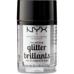 NYX Professional Makeup Glitter Goals třpytky na obličej i tělo 07 Ice 2.5 g – Hledejceny.cz