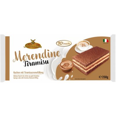 Meister Moulin Meister Dortové řezy s tiramisu krémem 250 g – Zbozi.Blesk.cz