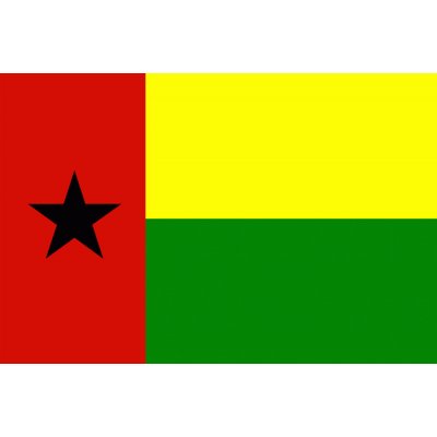 Státní vlajka Guinea-Bissau tištěná venkovní Alerion – Hledejceny.cz