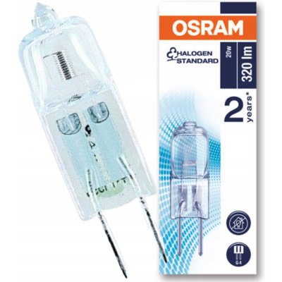 Osram žárovka halogenová G4 20W 12V 64428 do pečících trub – Zboží Živě