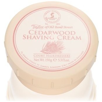 Taylor of Old Bond Street krém na holení Cedarwood 150 g