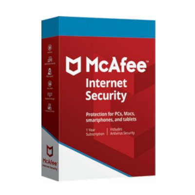 McAfee Internet Security 10 lic. 1 rok (MIS00GNR3RAA)