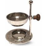 Mani Bhadra Kadidelnice Niklový vykuřovací stojánek 11 x 8 cm – Zboží Dáma