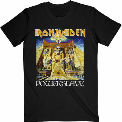 Iron Maiden tričko Powerslave World Slavery Tour BP black – Hledejceny.cz