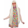 Karnevalový kostým Smiffys Hippie blond paruka 100cm