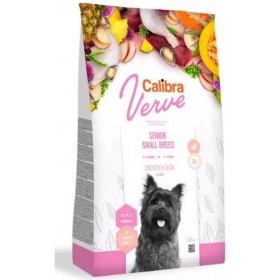 Calibra Dog Verve GF Senior Small Chicken&Duck 7,2 kg – Zboží Mobilmania