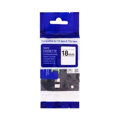 Kompatibilní páska s BROTHER TZe-145 TZ-145 18mm bílá tisk/prusvitný podklad (PLTB33) – Zboží Mobilmania