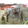 Model ICM Helicopters Ground Personnel 4 fig. 53102 1:35