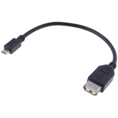 PremiumCord kur-14 USB, OTG female - Micro USB male, 20cm – Hledejceny.cz