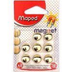Maped kulaté magnety průměr 10 mm zlaté 8 ks – Hledejceny.cz