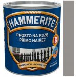 Hammerite přímo na rez hladká světle šedá 0,7L – Sleviste.cz