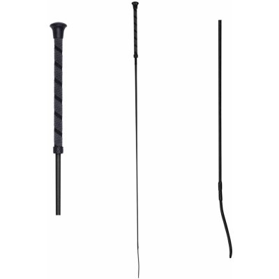 WALDHAUSEN BIČ DREZURNÍ S ANTI SLIP RUKOJETÍ ČERNÝ – Zboží Dáma