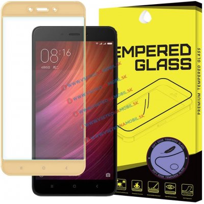 PROTEMIO 3D Tvrzené sklo Xiaomi Redmi 4A zlaté 4794 – Zbozi.Blesk.cz