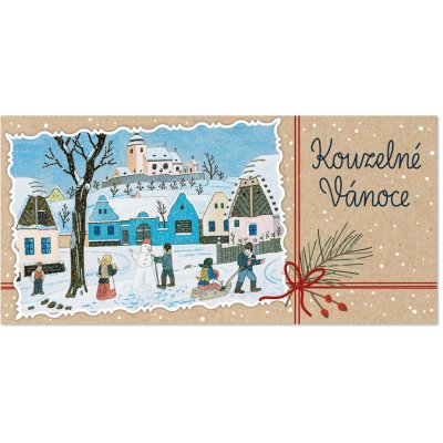 Albi Obálka na peníze Josef Lada - Kouzelné Vánoce – Zboží Dáma