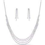 Biju Štrasový set 10 0030 náušnice + náhrdelník 10_0030 – Hledejceny.cz