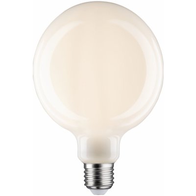 Paulmann 28627 LED Globe G125 opálová žárovka, 7W LED 2700K E27 stmívatelná, prům. 12,5cm – Hledejceny.cz