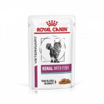 Royal Canin Veterinary Diet Cat Renal with Fish Feline 12 x 85 g – Hledejceny.cz