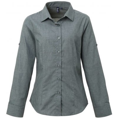 Premier dámská košile CROSS džínovina šedá – Sleviste.cz