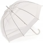 Happy Rain Long Transparent svatební průhledný deštník průhledný – Zboží Dáma