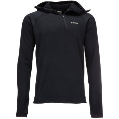 Simms Mikina Heavyweight Baselayer Hoody Black – Zboží Dáma