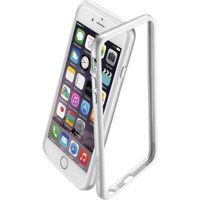 Pouzdro Ochranný rámecek CellularLine Bumper Satin Apple iPhone 6/6S stríbrný – Hledejceny.cz