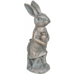 Dekorace vintage králík s patinou 6*4*13 cm – Hledejceny.cz